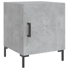 vidaXL betonszürke szerelt fa éjjeliszekrény 40 x 40 x 50 cm (827572) bútor