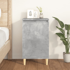 vidaXL betonszürke szerelt fa éjjeliszekrény 40x35x70 cm bútor