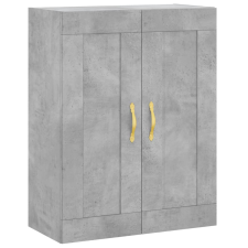 vidaXL betonszürke szerelt fa fali szekrény 69,5 x 34 x 90 cm (835014) bútor