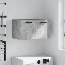 vidaXL betonszürke szerelt fa faliszekrény 60 x 36,5 x 35 cm bútor