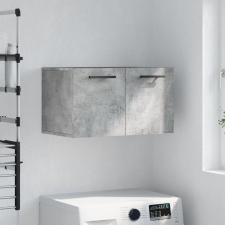 vidaXL betonszürke szerelt fa faliszekrény 60 x 36,5 x 35 cm bútor
