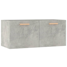 vidaXL betonszürke szerelt fa faliszekrény 80 x 35 x 36,5 cm (812928) bútor
