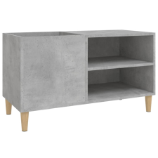 vidaXL betonszürke szerelt fa hanglemezszekrény 84,5x38x48 cm (831945) bútor