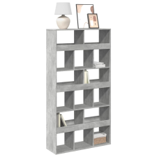 vidaXL betonszürke szerelt fa könyvespolc 100 x 33 x 187,5 cm bútor