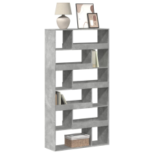 vidaXL betonszürke szerelt fa könyvespolc 100 x 33 x 187,5 cm bútor