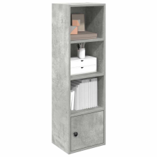 vidaXL betonszürke szerelt fa könyvespolc 31x24x102 cm bútor
