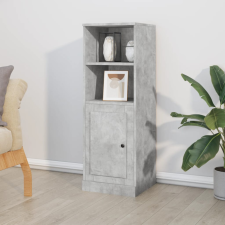 vidaXL betonszürke szerelt fa magasszekrény 36x35,5x103,5 cm bútor