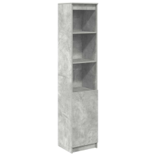 vidaXL betonszürke szerelt fa magasszekrény 37,5x35x180 cm (861673) bútor