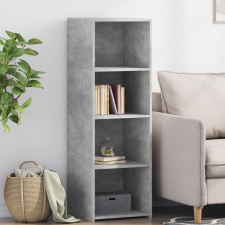 vidaXL betonszürke szerelt fa magasszekrény 40 x 41 x 124 cm bútor