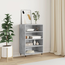 vidaXL betonszürke szerelt fa magasszekrény 57 x 35 x 90 cm bútor