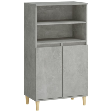 vidaXL betonszürke szerelt fa magasszekrény 60 x 36 x 110 cm (821224) bútor