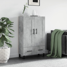 vidaXL betonszürke szerelt fa magasszekrény 69,5 x 31 x 115 cm bútor