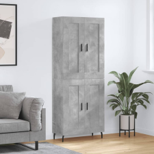 vidaXL betonszürke szerelt fa magasszekrény 69,5 x 34 x 180 cm bútor