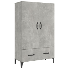 vidaXL betonszürke szerelt fa magasszekrény 70 x 31 x 115 cm (812541) bútor