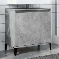 vidaXL betonszürke szerelt fa mosdószekrény 58x33x60 cm fürdőszoba bútor
