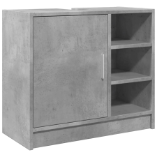 vidaXL betonszürke szerelt fa mosdószekrény 63 x 29 x 55 cm (848132) fürdőszoba bútor