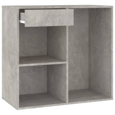 vidaXL betonszürke szerelt fa pipereszekrény 80 x 40 x 75 cm (808841) bútor