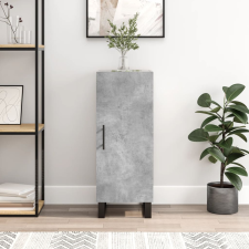 vidaXL betonszürke szerelt fa tálalószekrény 34,5 x 34 x 90 cm bútor