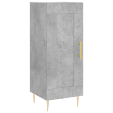 vidaXL betonszürke szerelt fa tálalószekrény 34,5 x 34 x 90 cm (830432) bútor