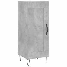 vidaXL betonszürke szerelt fa tálalószekrény 34,5 x 34 x 90 cm (830440) bútor