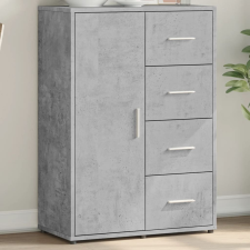 vidaXL betonszürke szerelt fa tálalószekrény 60 x 31 x 84 cm bútor