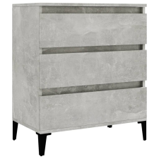 vidaXL betonszürke szerelt fa tálalószekrény 60 x 35 x 70 cm (823052) bútor