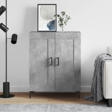 vidaXL betonszürke szerelt fa tálalószekrény 69,5 x 34 x 90 cm bútor