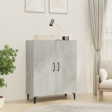 vidaXL betonszürke szerelt fa tálalószekrény 70 x 34 x 90 cm bútor