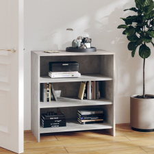 vidaXL betonszürke szerelt fa tálalószekrény 70x40,5x75 cm bútor