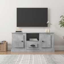 vidaXL betonszürke szerelt fa TV-szekrény 100 x 35,5 x 45 cm bútor
