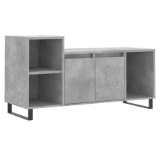 vidaXL betonszürke szerelt fa TV-szekrény 100 x 35 x 55 cm (831328) bútor
