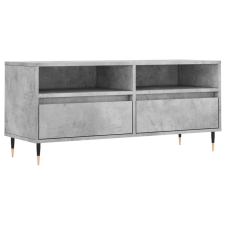 vidaXL betonszürke szerelt fa TV-szekrény 100x34,5x44,5 cm (831232) bútor