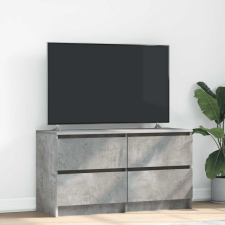 vidaXL betonszürke szerelt fa TV-szekrény 100x35x54 cm bútor