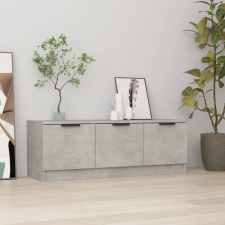 vidaXL betonszürke szerelt fa TV-szekrény 102 x 35 x 36,5 cm bútor