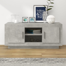 vidaXL betonszürke szerelt fa TV-szekrény 102 x 35 x 45 cm bútor