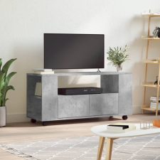 vidaXL betonszürke szerelt fa TV-szekrény 102x34,5x43 cm bútor