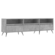 vidaXL betonszürke szerelt fa TV-szekrény 150x30x44,5 cm (831256) bútor