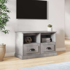 vidaXL betonszürke szerelt fa TV-szekrény 80 x 35 x 50 cm bútor