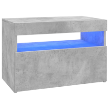 vidaXL betonszürke TV-szekrény LED-lámpákkal 60 x 35 x 40 cm (804417) bútor