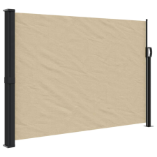 vidaXL bézs behúzható oldalsó napellenző 140 x 500 cm kerti bútor