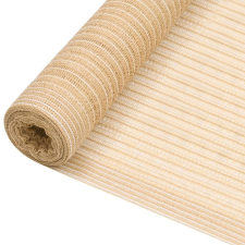 vidaXL bézs HDPE belátásgátló háló 1,8 x 50 m 75 g/m² kerti bútor