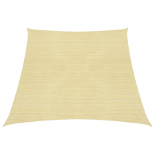 vidaXL bézs HDPE napvitorla 160 g/m² 4/5 x 4 m kerti bútor