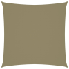 vidaXL bézs négyzet alakú oxford-szövet napvitorla 4,5x4,5 m