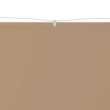 vidaXL bézs oxford-szövet függőleges napellenző 140x600 cm (148412) kerti bútor