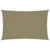 vidaXL bézs téglalap alakú oxford-szövet napvitorla 5 x 8 m