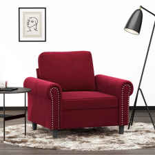 vidaXL bordó bársony kanapéfotel 60 cm bútor