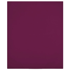 vidaXL bordó pamutdzsörzé gumis lepedő 140x200 cm lakástextília