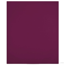 vidaXL Bordó pamutdzsörzé gumis lepedő 160x200 cm lakástextília