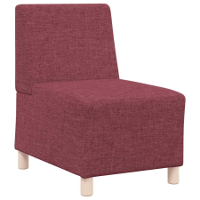 vidaXL bordó szövet kanapéfotel 55 cm (4108471) bútor