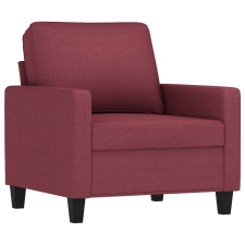vidaXL bordó szövet kanapéfotel 60 cm (359153) bútor
